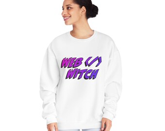 Web Developer Shirts - Web Witch Developer Sweatshirt - Web Developer Gifts - Programmer Shirts