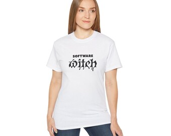 Software Witch, Web Developer T-shirts, Programming and Engineer Gifts, Women in Tech