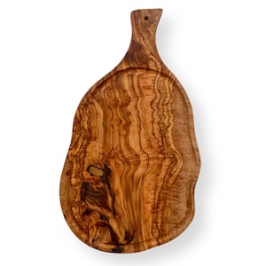 Set 4 taglierini rustici in legno di Ulivo - Arte Legno