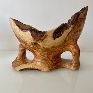Olive Wood Kitchen Centerpiece Serving Tray 32 cm x 19 cm
