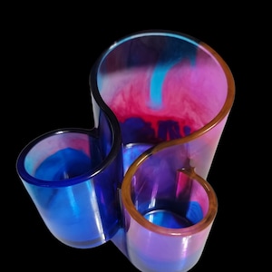 Resin Make up Brush Holder