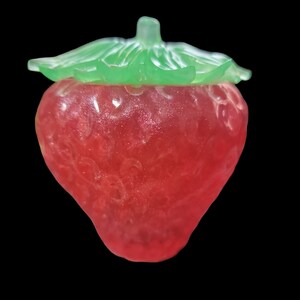Resin Strawberry Jar