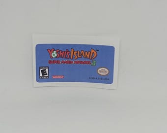 Label / Sticker For Super Mario Advance 3 (USA) Nintendo Gameboy Advance GBA Cartridges