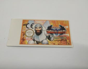 Label / Sticker For Super Ghouls N Ghosts (EUR) Nintendo Gameboy Advance GBA Cartridges