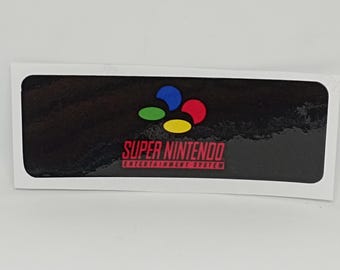 Label / Sticker For Restore Super Nintendo SNES Cartridges LOGO for Everdrive or similar