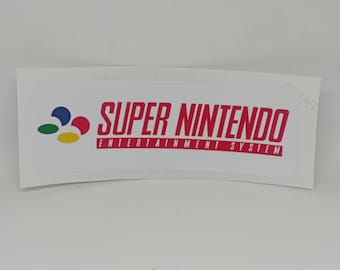 Label / Sticker For Restore Super Nintendo SNES Cartridges LOGO for Everdrive or similar