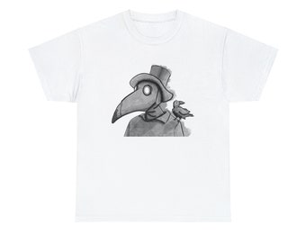 Unisex T-shirt - plague doctor shirt - plague doctor - cool shirt