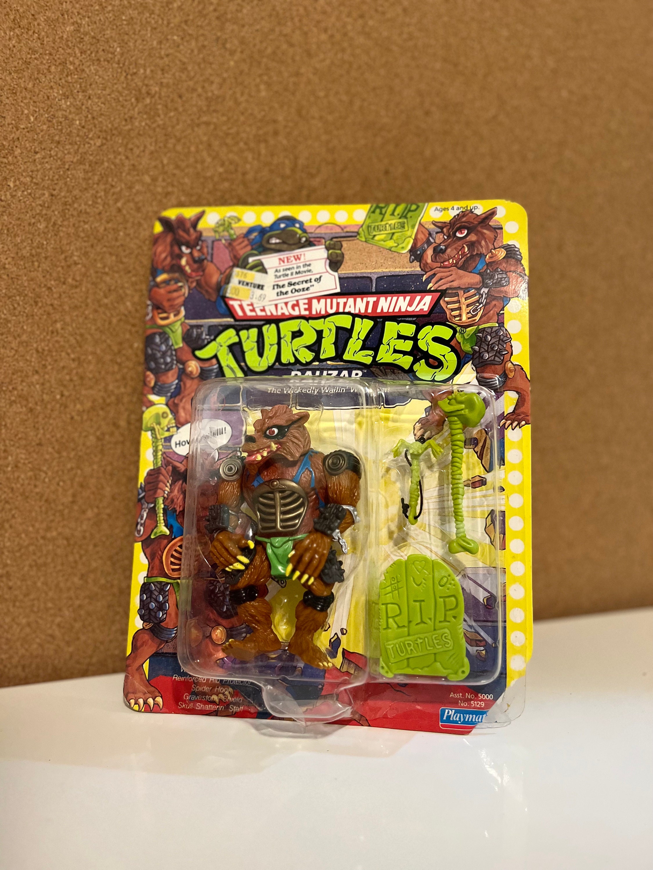 1992 Playmates Teenage Mutant Ninja Turtles Carded Action Figure - Super  Shredder