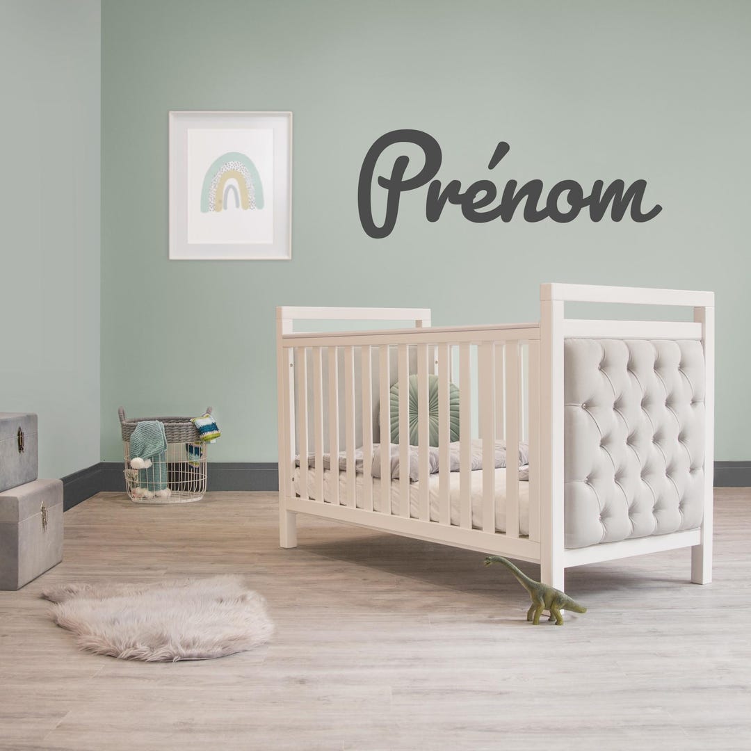 Personalized Name Sticker – Vinyl Decal for Baby and Child's Room ...