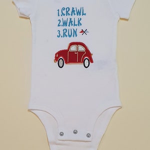 Beetle Car Applique