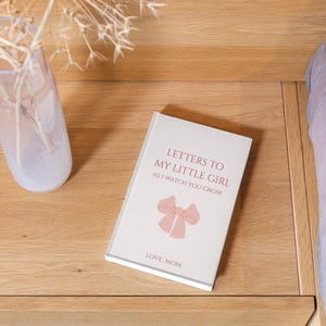 Diario "Cartas a mi pequeña", regalo personalizable para mamás, recuerdo de bebé, libro de recuerdos, diario del primer año, ocasiones especiales