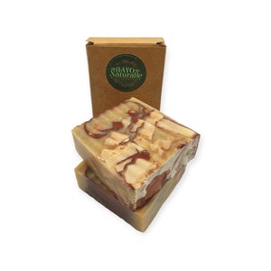 Moroccan Clay Soap bar - All natural Handcrafted bar Soap - Nourishing Handmade Soap bar - Purifying bar - Gentle Soap.