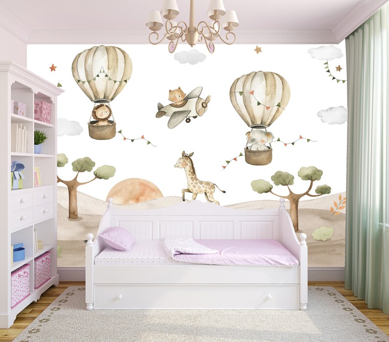 Kids Wallpaper,removable Wallpaper for Kids,peel and Stick Kids