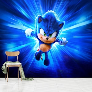 Sonic Wallpaper, Sonic Wallpaper schälen und aufkleben, selbstklebend, nicht gewebt