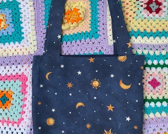 Celestial tote bag