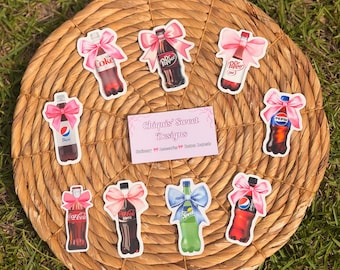 Coquette Sodas Stickers | Dr.Pepper | Diet Coke