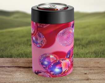 Koozie Family Reunion Can Cooler Disco Can Insulator Retro Koolie For 12oz Can