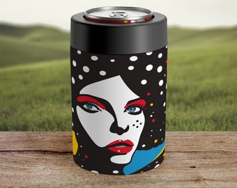 Beer Cozy Pop Culture Expo Funky Can Cooler Pop Culture Event Groovy Can Insulator For 12oz Can