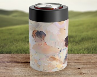 Drink Holder for Bachelorette Weekend Champagne Toasts Friends Champagne Koozie For Friends Beer Cozy for 12oz Can