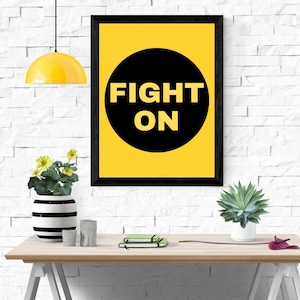 The Lathums - Fight On - Wall Art - Indie Art - Gift
