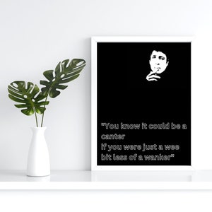 Gerry Cinnamon - Canter - Wall Art  - Song quote