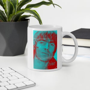 Liam Gallagher White glossy mug - Oasis - Indie music
