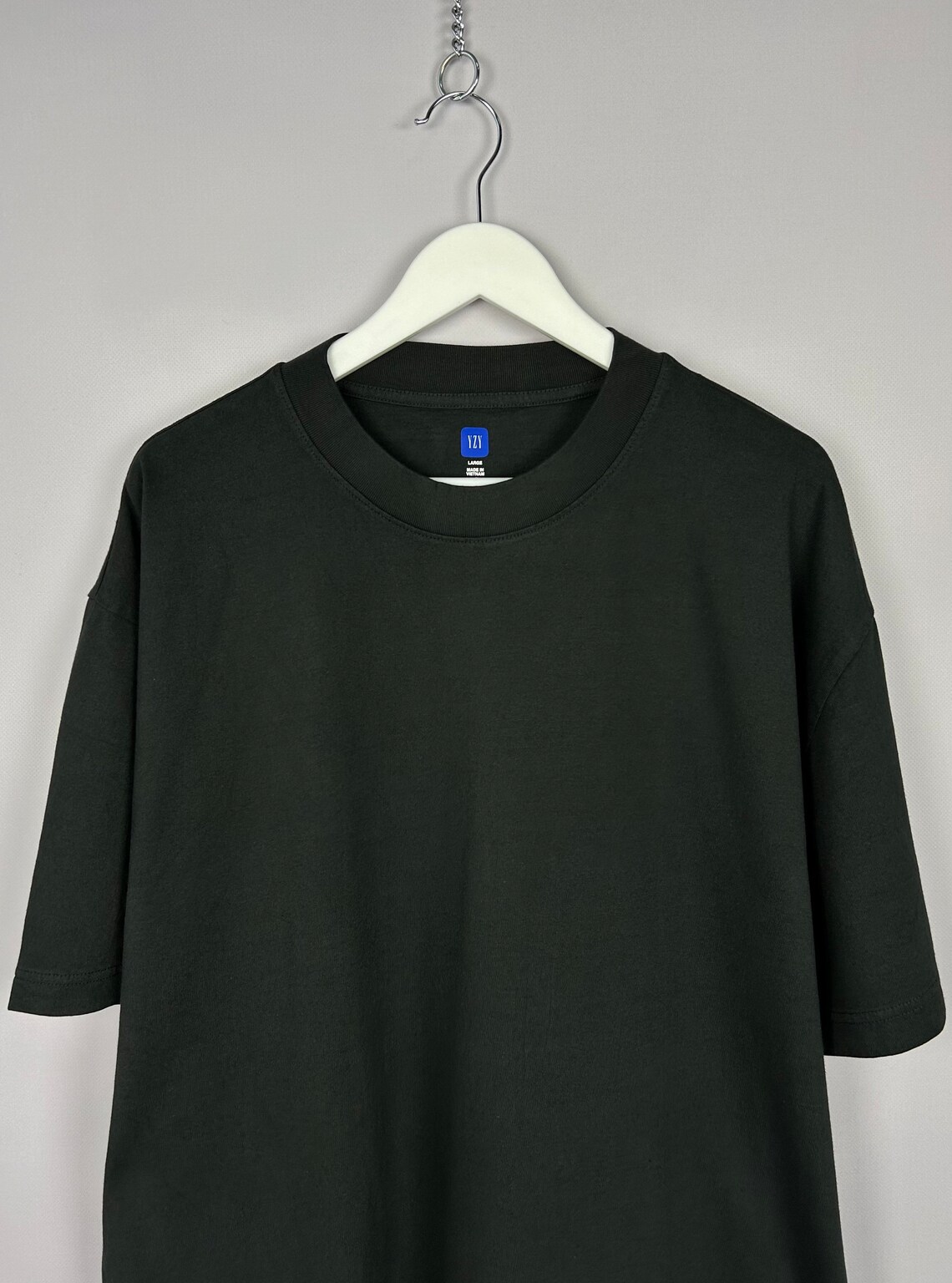 T-shirt Yeezy Gap Grigio Scuro – Edizione Inedita YZY – Taglia XL – Nuova Con Etichette
