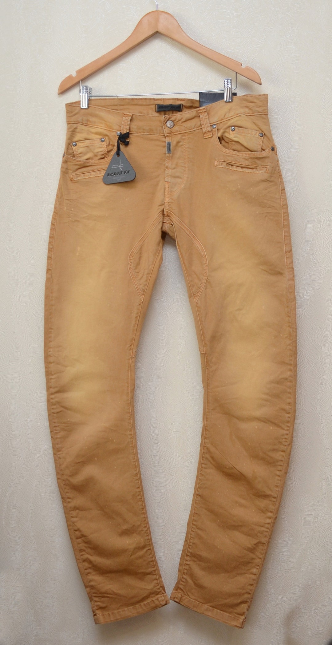 Buy RARE Absolut Joy Painted Pants Curve Jeans Size W34 L36
