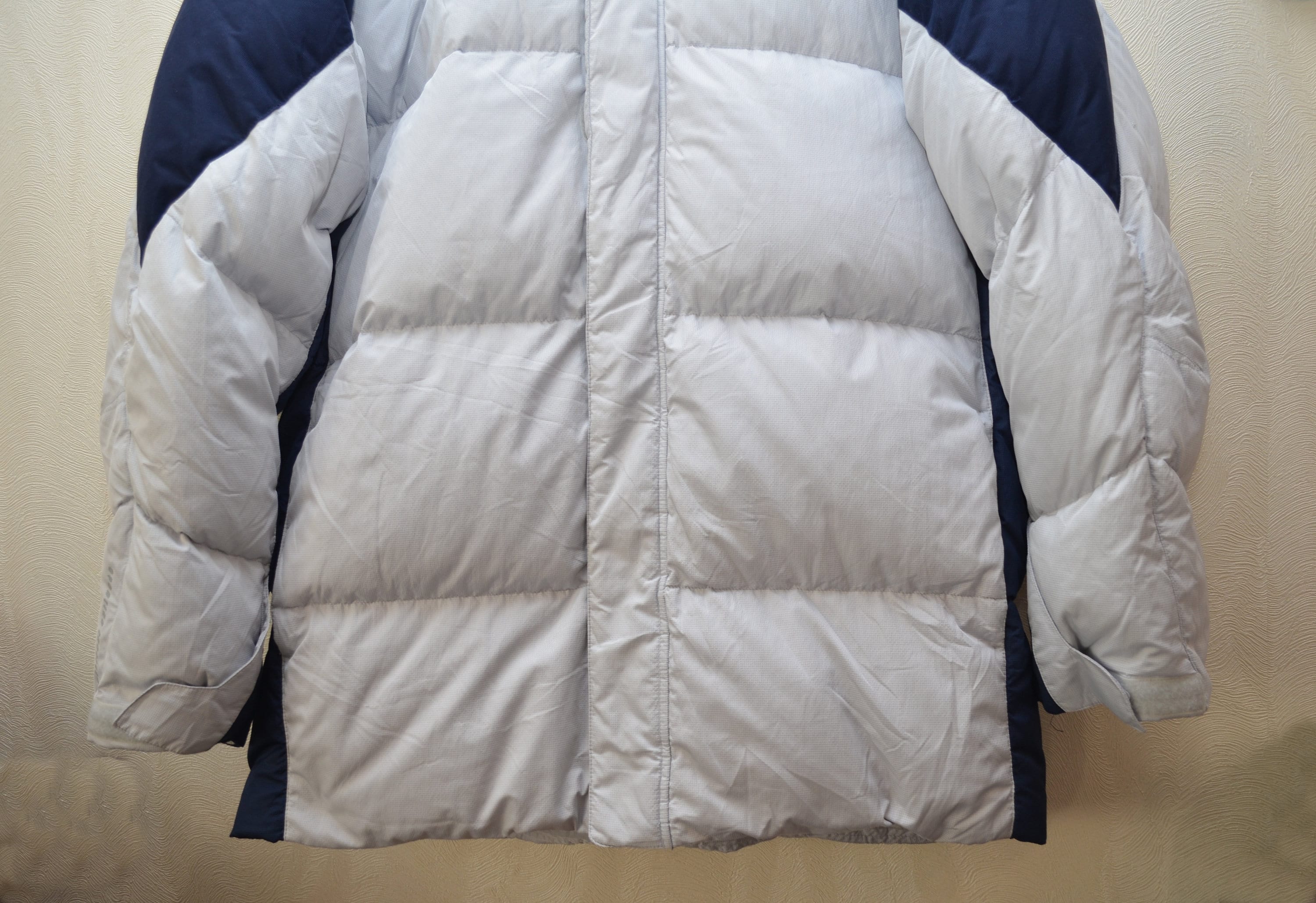 Nike Down Jacket Puffer Hooded Vintage 90s Y2k Size XL P2P 25'9