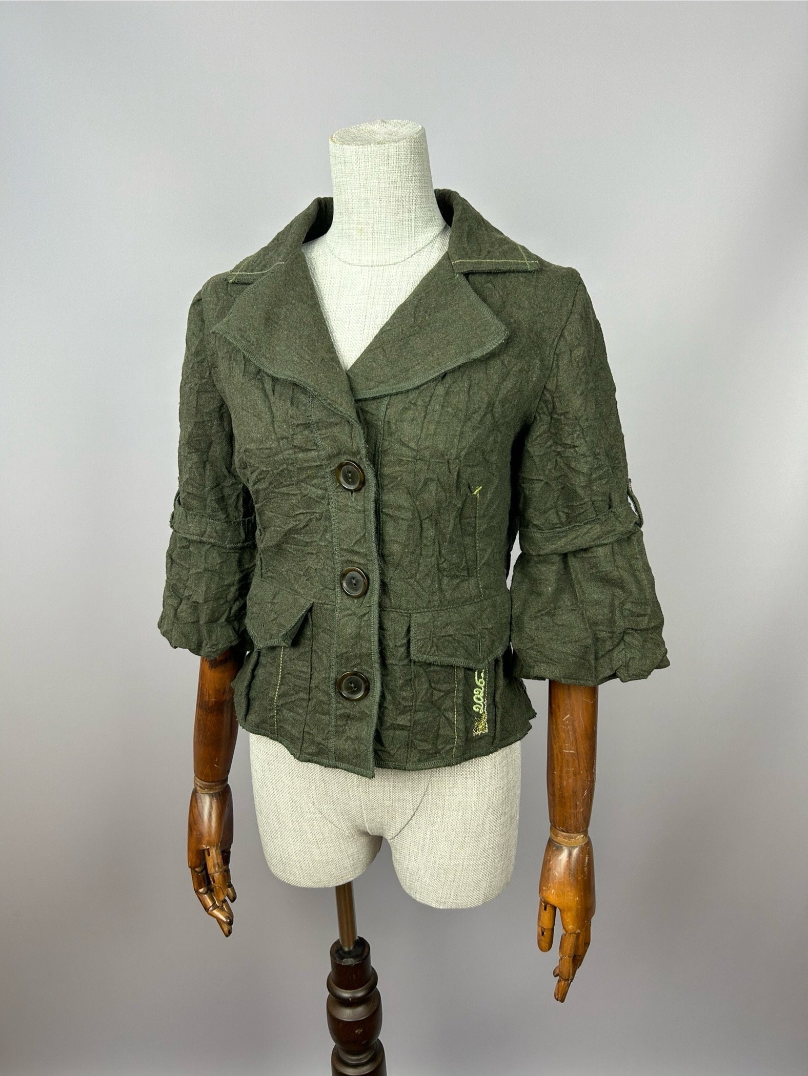 【sullen】90s Short Double Tailored Jacket Tailored Double Breasted Blazer – Sergio Hudson