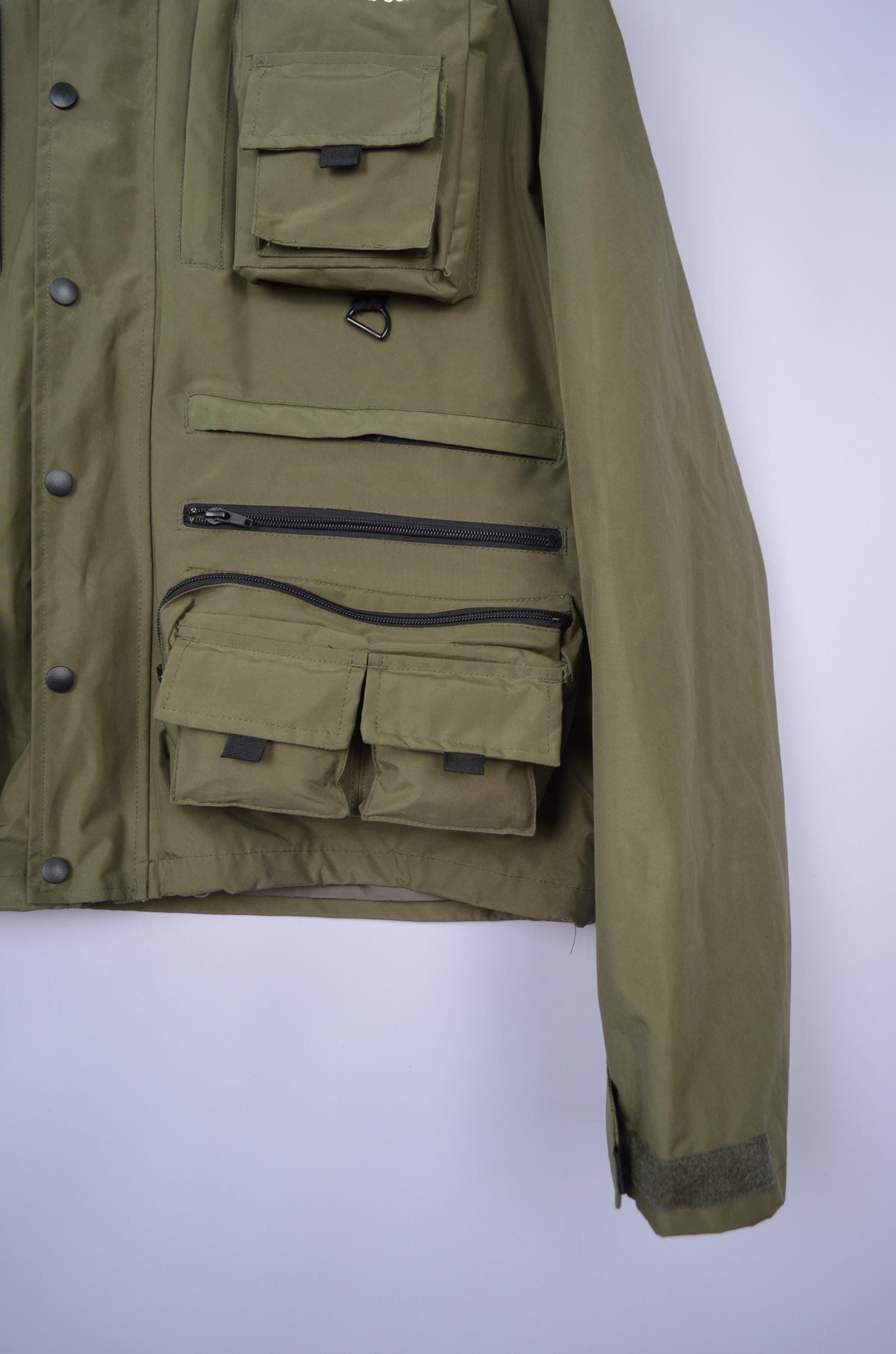 Gilet Veste De Pêche Ron Thompson 2 En 1 - Taille L - Vert - Multi Poches