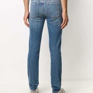 Acne Studios Bla Konst North Mid Blue Denim Jeans Sz W30 L30