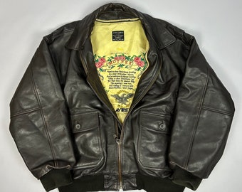 Vintage Avirex Type G-1 Jacket U.S Navy Leather Jacket - Etsy Vintage Avirex Type G-1 Jacket U.S Navy Leather Jacket - Etsy