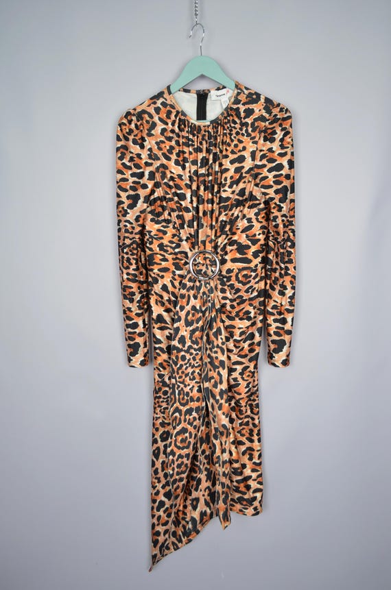 H&M X Paco Rabanne Dress Leopard Print Buckle Detail Stretch Size XS - Etsy H&M X Paco Rabanne Dress Leopard Print Buckle Detail Stretch Size XS - Etsy