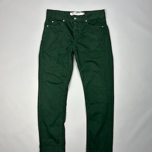 Pantaloni jeans skinny verdi Alexander Mcqueen MCQ W30 L30