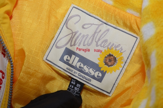 Ellesse Sunflower Perugia Jacket Vintage Made in Japan Size L - Etsy