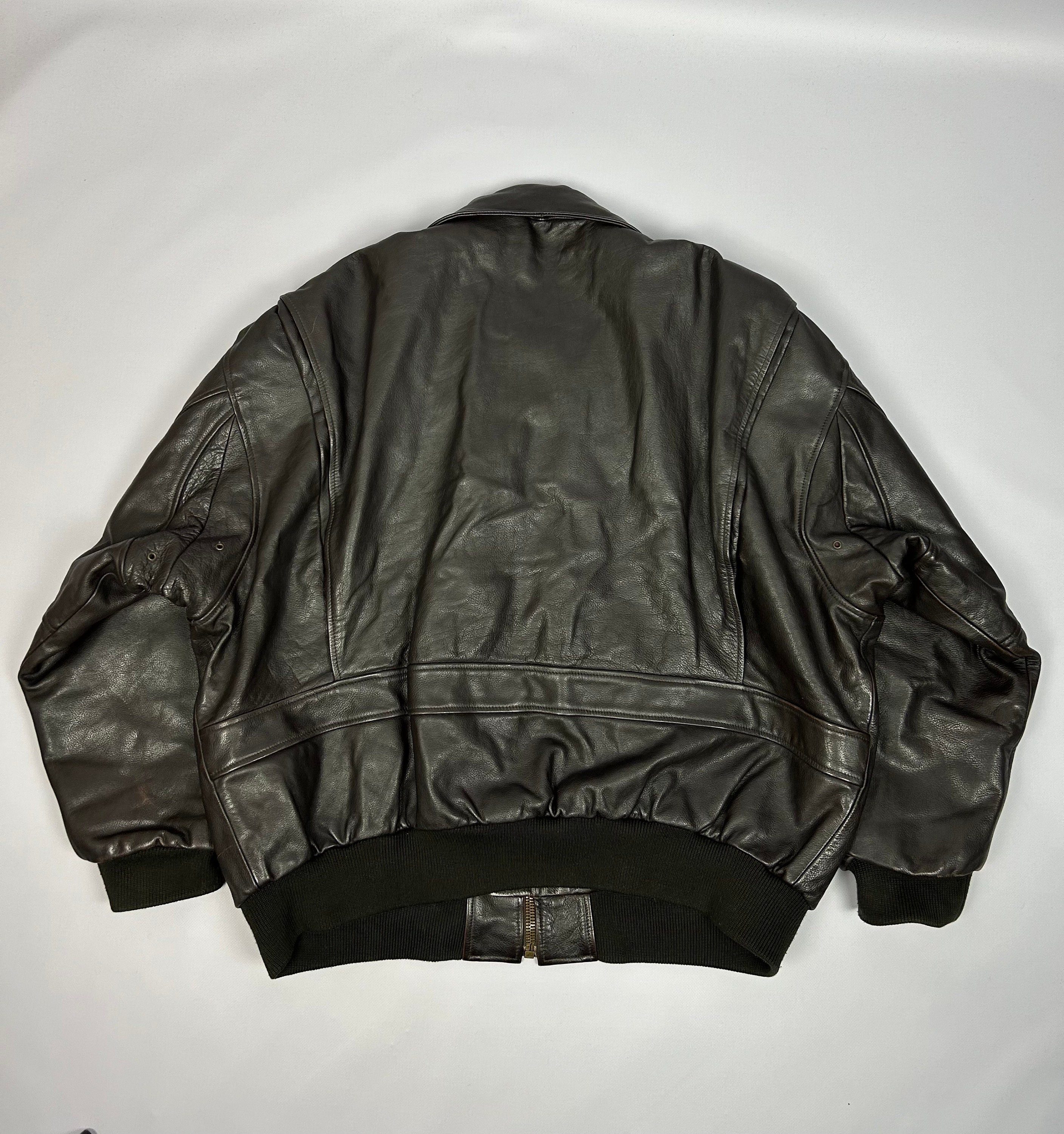 Vintage 90s Avirex Type G1 Cockpit Leather Jacket 4XL Y2k Vintage 90s Avirex Type G1 Cockpit Leather Jacket 4XL Y2k