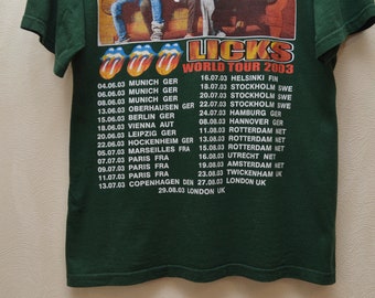 ROLLING STONES EUROPEAN TOUR 2003 Tシャツ ROLLING STONES EUROPEAN TOUR 2003 Tシャツ 2003-Rolling-Stones-Licks-