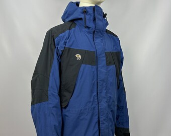 Mountain Hardwear Jacket Mens Blue Conduit Full Zip Hooded Size S