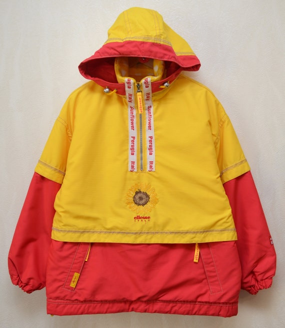 Ellesse Sunflower Perugia Jacket Vintage Made in Japan Size L - Etsy