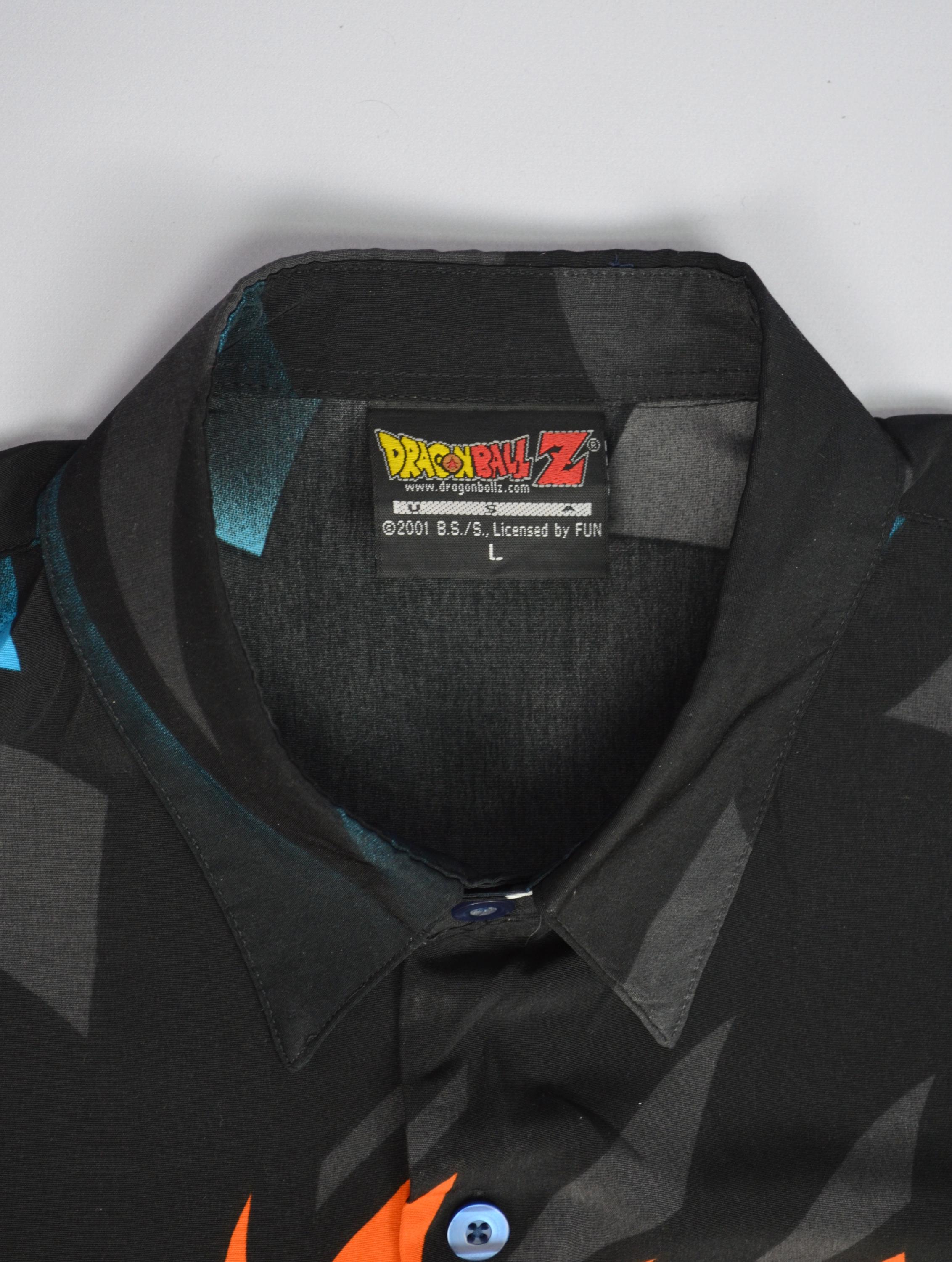 ヴィンテージ 2001 ドラゴンボールZ ボタンアップ オール
