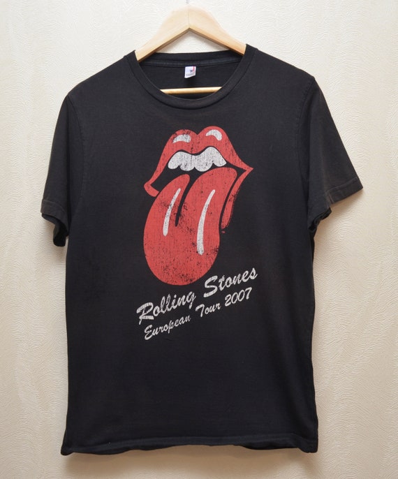 The Rolling Stones European Tour 2007 Vintage T-shirt Size M P2P