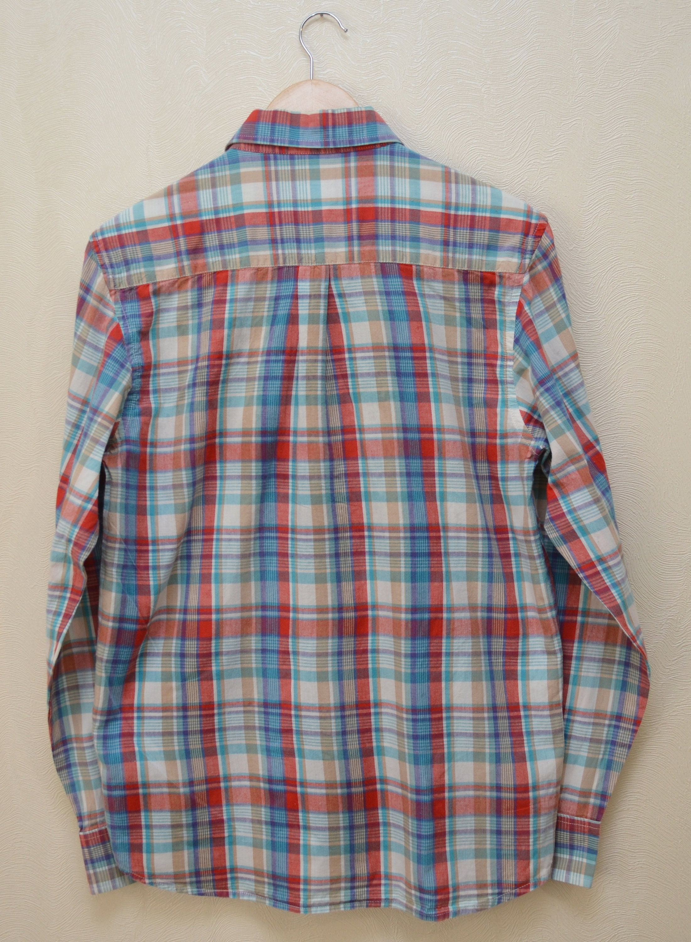 Stussy Check Shirt Size S Streetwear RARE P2P 19'6
