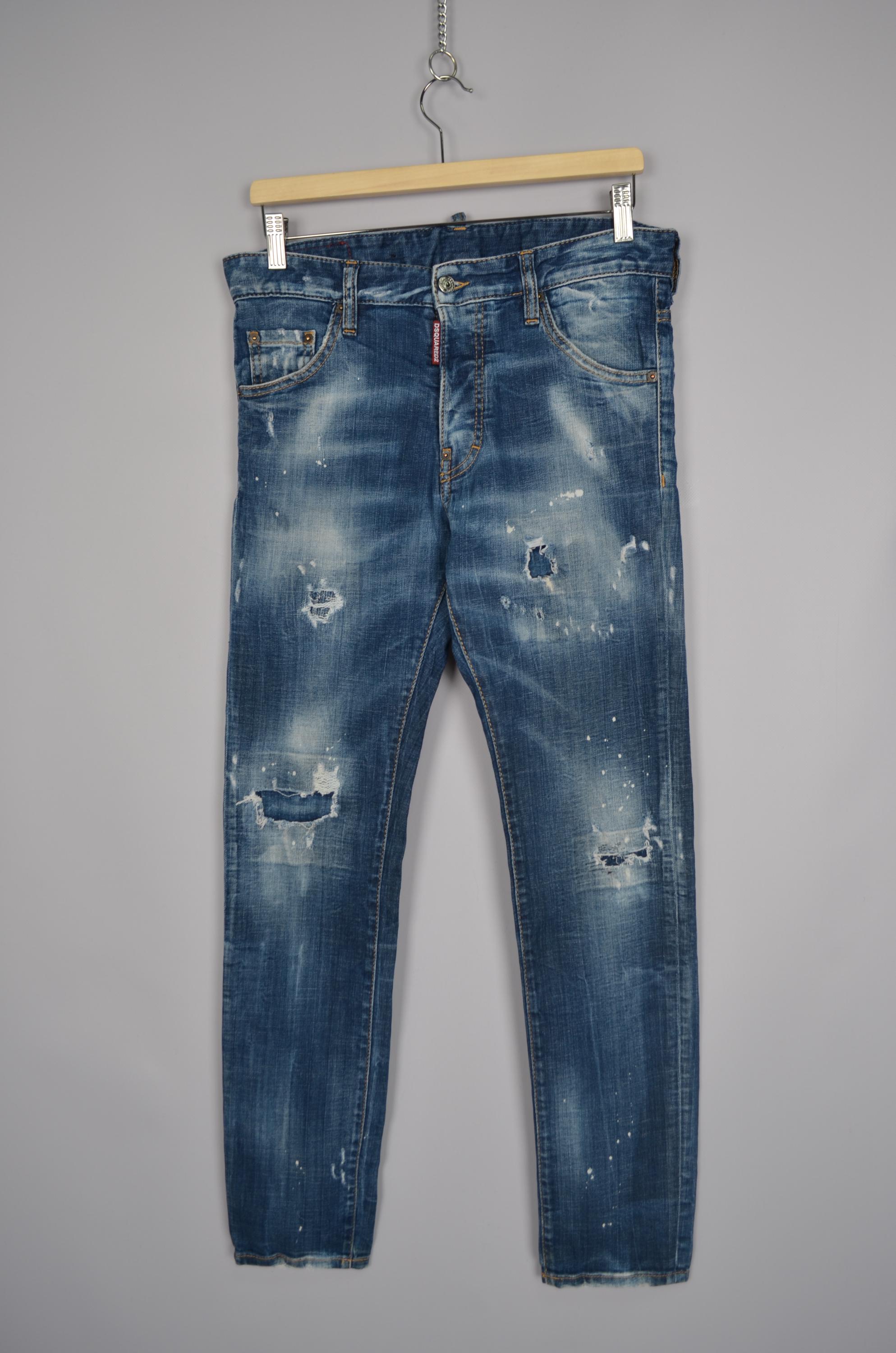 Dsquared Classic Classic Kenny Twist Jean DSQUARED2 Worn Out Booty 