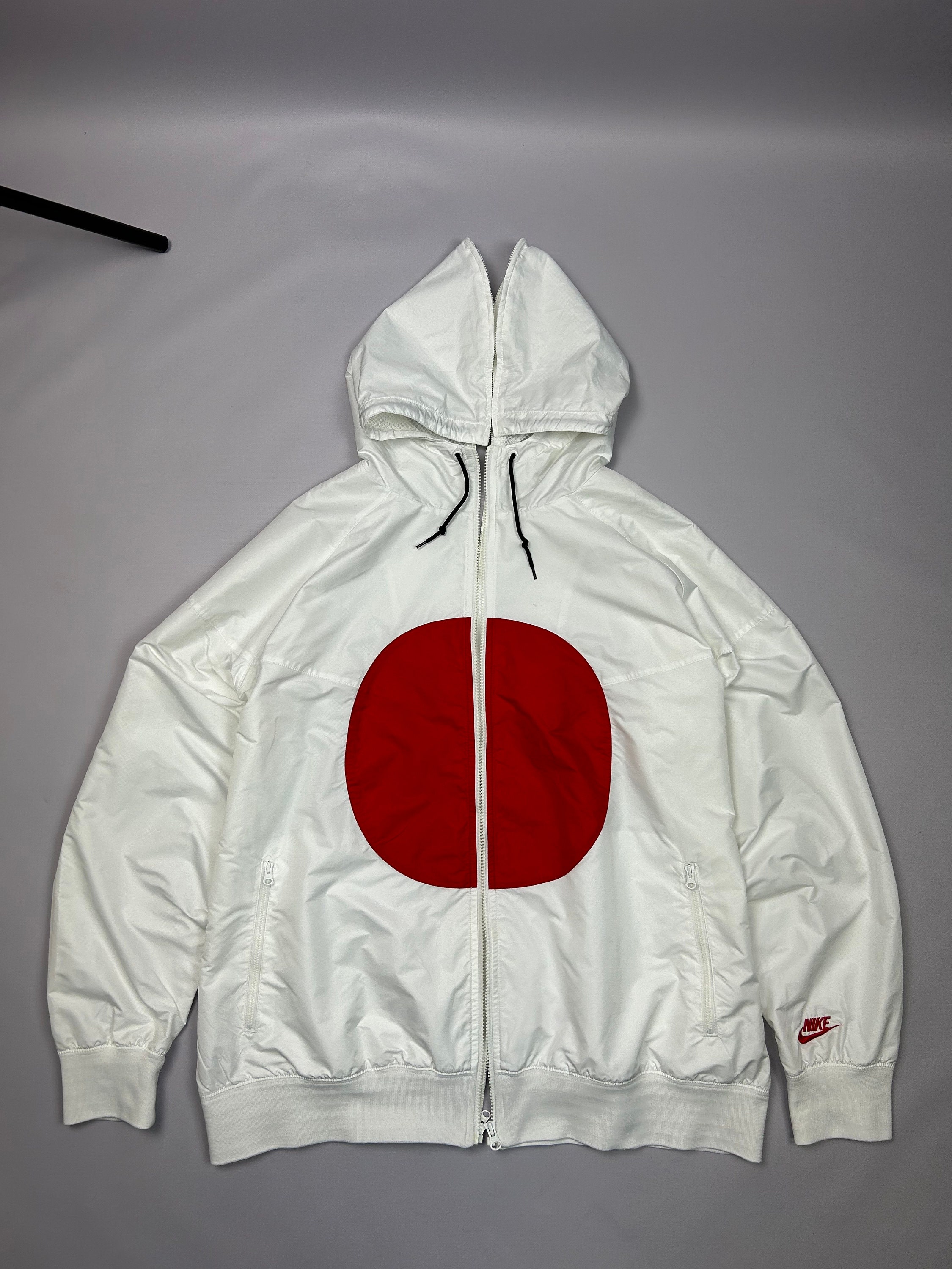 Nike Japan Flag 2008 Olympic Windrunner Split Jacket Size Nike Japan Flag 2008 Olympic Windrunner Split Jacket Size