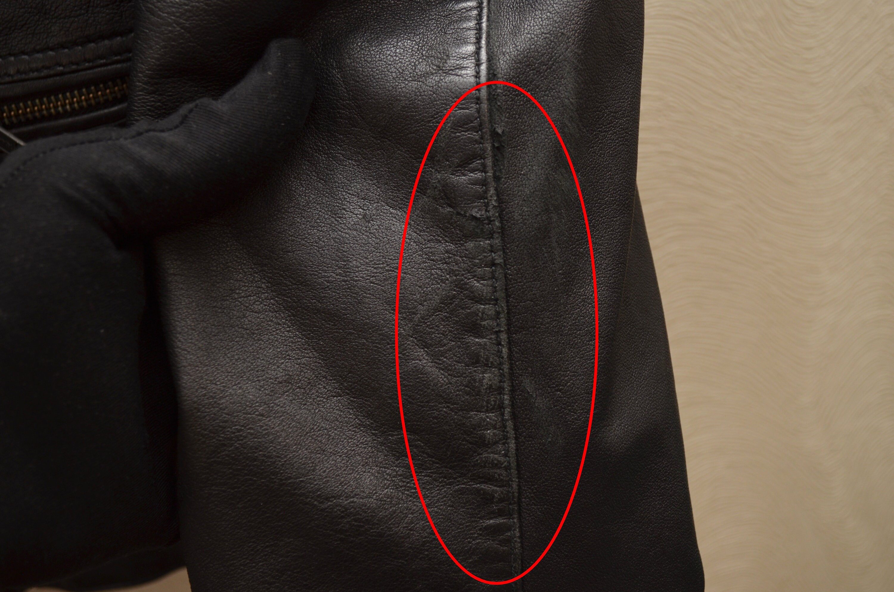 IKKS Lamb Leather Black Jacket RARE Size XL P2P 23'2