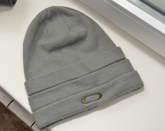 Oakley Software Men's Vintage 90s' Y2k Beanie Hat Rare Logo One