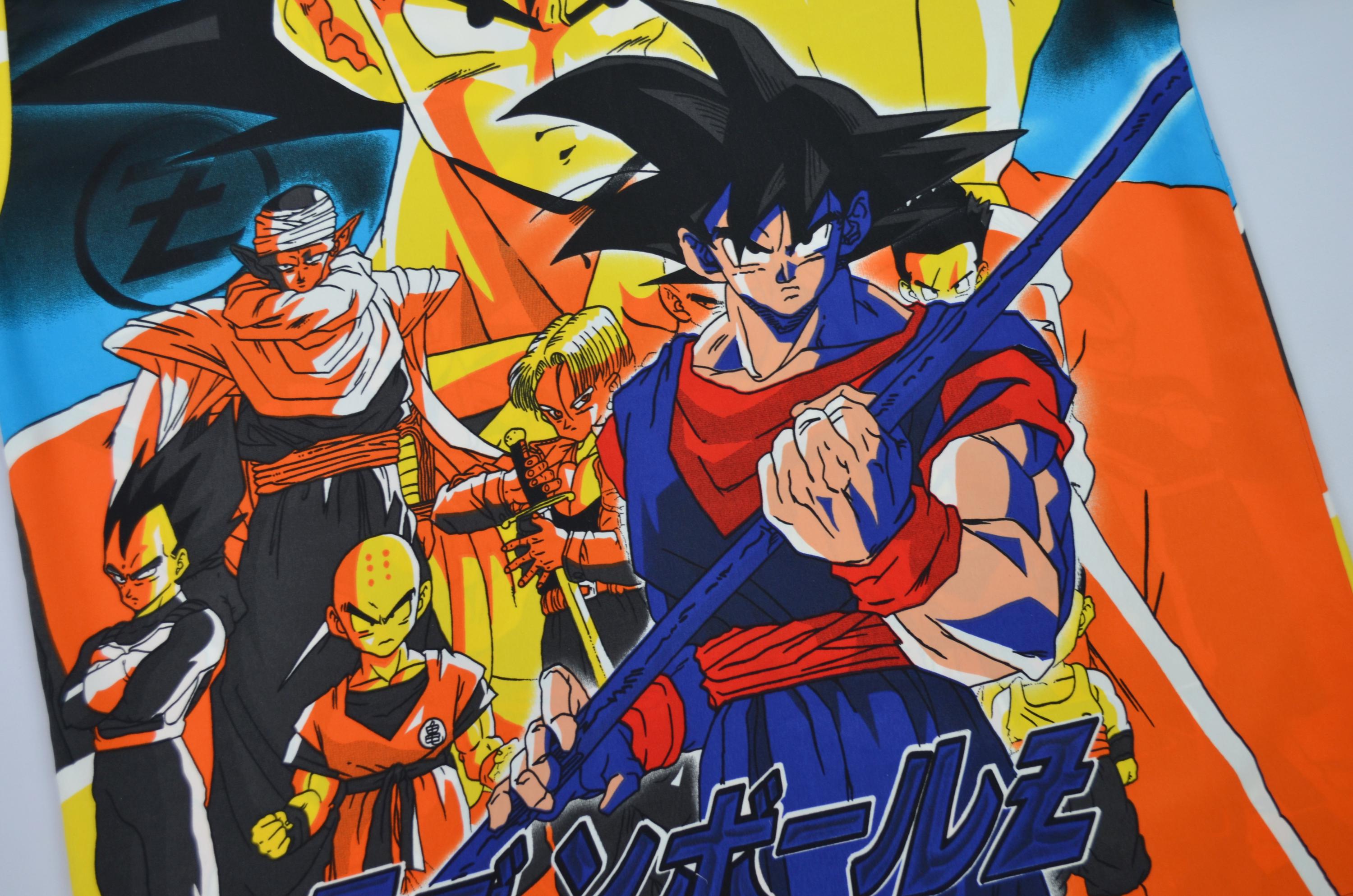 DRAGONBALL USA ヴィンテージシャツ ドラゴンボール 2001 Dragon Ball Z Super Saiyan Blue 2001 Anime Shirt All Over