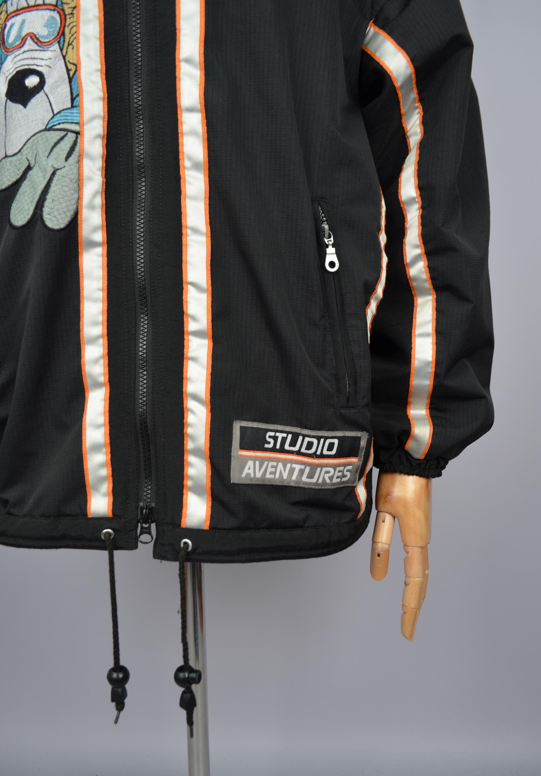 Cravate Vintage Pure Soie - Tex Avery - STUDIO AVENTURES - Bleu Homme
