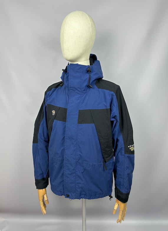 Mountain Hardwear Jacket Mens Blue Conduit Full Zip Hooded Mountain Hardwear Jacket Mens Blue Conduit Full Zip Hooded